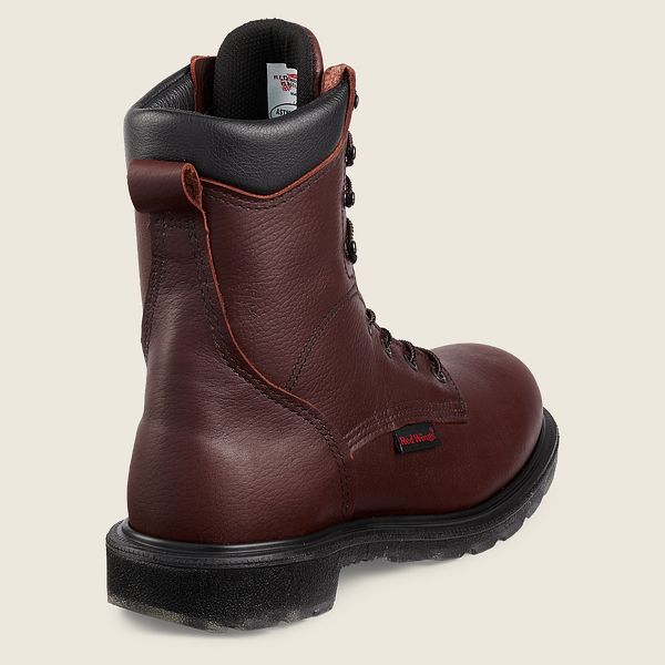 レッド ウィング(Red Wing) SuperSole® 2.0 - 8インチの安全つま先 ブーツ メンズ ボルドー JP14530